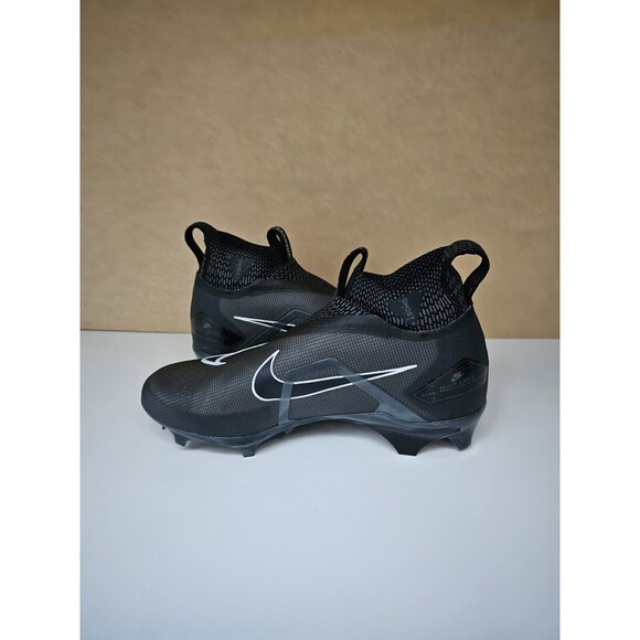 Nike Alpha Menace Elite 3 Black White Football Cleats CT6648-010 Men's Size 9.5 - Picture 2 of 9